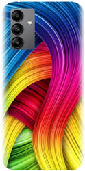 Husa din silicon compatibila cu Samsung Galaxy A34 5g - model Culori 