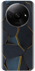Husa din silicon compatibila cu Xiaomi Redmi A3 - model Abstract Draw 