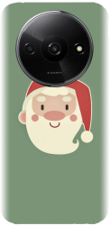Husa din silicon compatibila cu Xiaomi Redmi A3 - model Cute Santa Claus 
