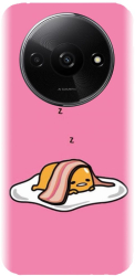 Husa din silicon compatibila cu Xiaomi Redmi A3 - model Sleeping Egg 