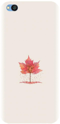 Husa din silicon compatibila cu Xiaomi Redmi Go - model Autumn Tree Leaf 