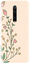 Husa din silicon compatibila cu Xiaomi Redmi K20 - model Flori Mici 