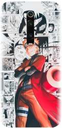 Husa din silicon compatibila cu Xiaomi Redmi K20 - model Naruto Aesthetic 