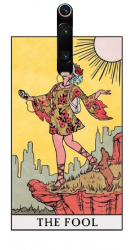 Husa din silicon compatibila cu Xiaomi Redmi K20 - model Tarot The Fool Clasic 