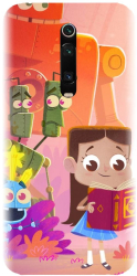 Husa din silicon compatibila cu Xiaomi Redmi K20 Pro - model Robots illustration 