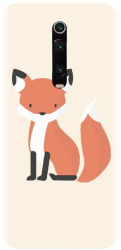 Husa din silicon compatibila cu Xiaomi Redmi K20 Pro - model Vulpe 