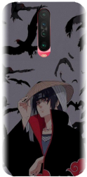 Husa din silicon compatibila cu Xiaomi Redmi K30 - model Anime Itachi Uchiha 