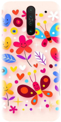 Husa din silicon compatibila cu Xiaomi Redmi K30 - model Butterfly 002 