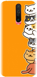 Husa din silicon compatibila cu Xiaomi Redmi K30 - model Cat Tower 