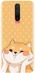 Husa din silicon compatibila cu Xiaomi Redmi K30 - model Lovely Dog 