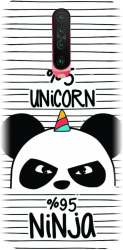 Husa din silicon compatibila cu Xiaomi Redmi K30 - model Unicorn Ninja 