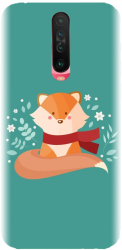 Husa din silicon compatibila cu Xiaomi Redmi K30 - model Winter Fox 