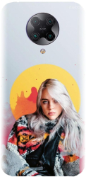 Husa din silicon compatibila cu Xiaomi Redmi K30 Pro - model Billie Eilish 