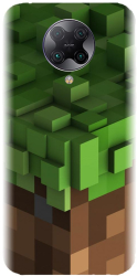 Husa din silicon compatibila cu Xiaomi Redmi K30 Pro - model Minecraft 