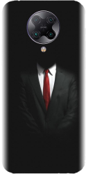 Husa din silicon compatibila cu Xiaomi Redmi K30 Pro - model Mystery Man In Suit