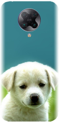 Husa din silicon compatibila cu Xiaomi Redmi K30 Pro - model Puppy Style 