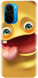 Husa din silicon compatibila cu Xiaomi Redmi K40 - model Cute Monster