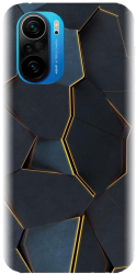 Husa din silicon compatibila cu Xiaomi Redmi K40 Pro - model Abstract Draw 