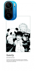 Husa din silicon compatibila cu Xiaomi Redmi K40 Pro - model Anime Jujutsu Kaisen 