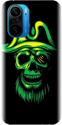 Husa din silicon compatibila cu Xiaomi Redmi K40 Pro - model Pirate Skull 
