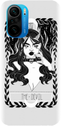 Husa din silicon compatibila cu Xiaomi Redmi K40 Pro - model The Devil 