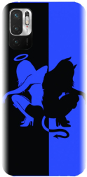 Husa din silicon compatibila cu Xiaomi Redmi Note 10 4g - model Angel Devil 
