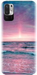 Husa din silicon compatibila cu Xiaomi Redmi Note 10 4g - model Calm Sea 