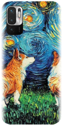 Husa din silicon compatibila cu Xiaomi Redmi Note 10 4g - model Doggy Night 