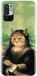 Husa din silicon compatibila cu Xiaomi Redmi Note 10 4g - model Meowna Lisa 