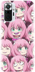 Husa din silicon compatibila cu Xiaomi Redmi Note 10 Pro Max - model Anime Anya 