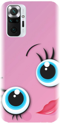 Husa din silicon compatibila cu Xiaomi Redmi Note 10 Pro Max - model Girly Pink 