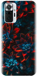 Husa din silicon compatibila cu Xiaomi Redmi Note 10 Pro Max - model Planta Suculenta 