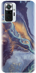 Husa din silicon compatibila cu Xiaomi Redmi Note 10 Pro - model Abstract 101 
