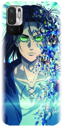 Husa din silicon compatibila cu Xiaomi Redmi note 10S - model Anime Aot CSR 1300 