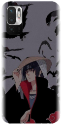 Husa din silicon compatibila cu Xiaomi Redmi note 10S - model Anime Itachi Uchiha 