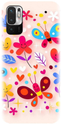 Husa din silicon compatibila cu Xiaomi Redmi note 10S - model Butterfly 002 