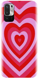 Husa din silicon compatibila cu Xiaomi Redmi note 10S - model PPG Heart Tunnel 