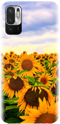 Husa din silicon compatibila cu Xiaomi Redmi note 10S - model Sunflowers 