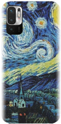 Husa din silicon compatibila cu Xiaomi Redmi note 10S - model The Starry Night 