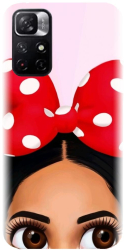 Husa din silicon compatibila cu Xiaomi Redmi Note 11 5g - model Anime Art Girl 