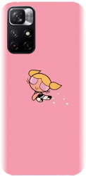 Husa din silicon compatibila cu Xiaomi Redmi Note 11 5g - model Bubbles 
