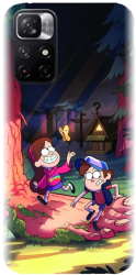 Husa din silicon compatibila cu Xiaomi Redmi Note 11 5g - model Gravity Falls 