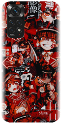 Husa din silicon compatibila cu Xiaomi Redmi Note 11s 4g - model Anime Red 