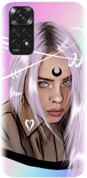 Husa din silicon compatibila cu Xiaomi Redmi Note 11s 4g - model Fan Art Billie 