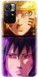 Husa din silicon compatibila cu Xiaomi Redmi Note 11s 5g - model Naruto Uzumaki 2 