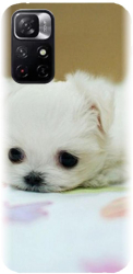 Husa din silicon compatibila cu Xiaomi Redmi Note 11s 5g - model Puppies 001 