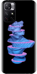 Husa din silicon compatibila cu Xiaomi Redmi Note 11s 5g - model Sculptura
