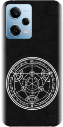 Husa din silicon compatibila cu Xiaomi Redmi Note 12 Pro Plus - model Anime Transmutation Circle 