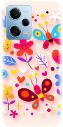 Husa din silicon compatibila cu Xiaomi Redmi Note 12 Pro Plus - model Butterfly 002 