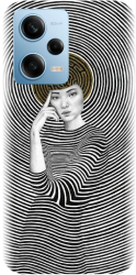 Husa din silicon compatibila cu Xiaomi Redmi Note 12 Pro Plus - model Collage Maze 